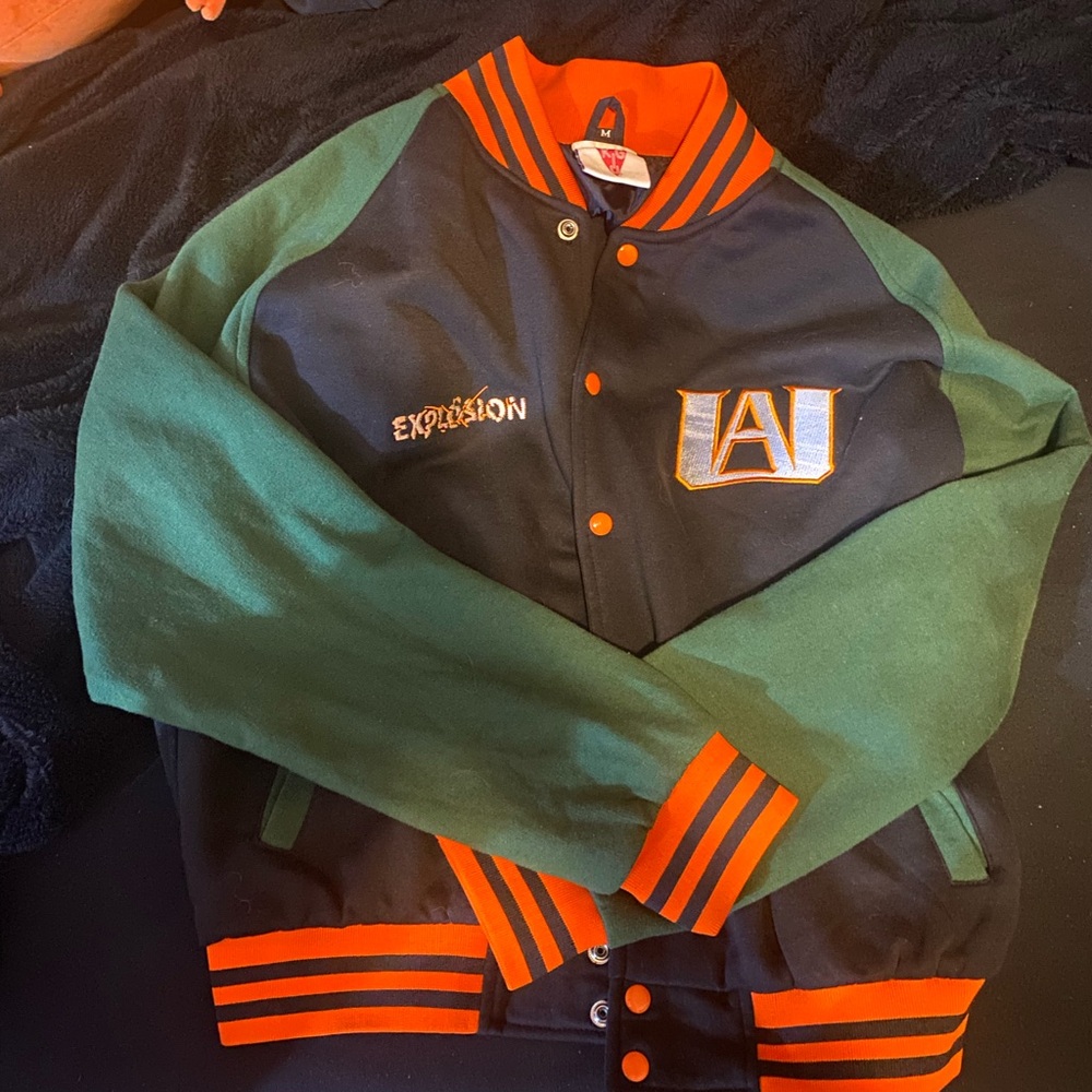 My hero academia varsity jacket Bakugou